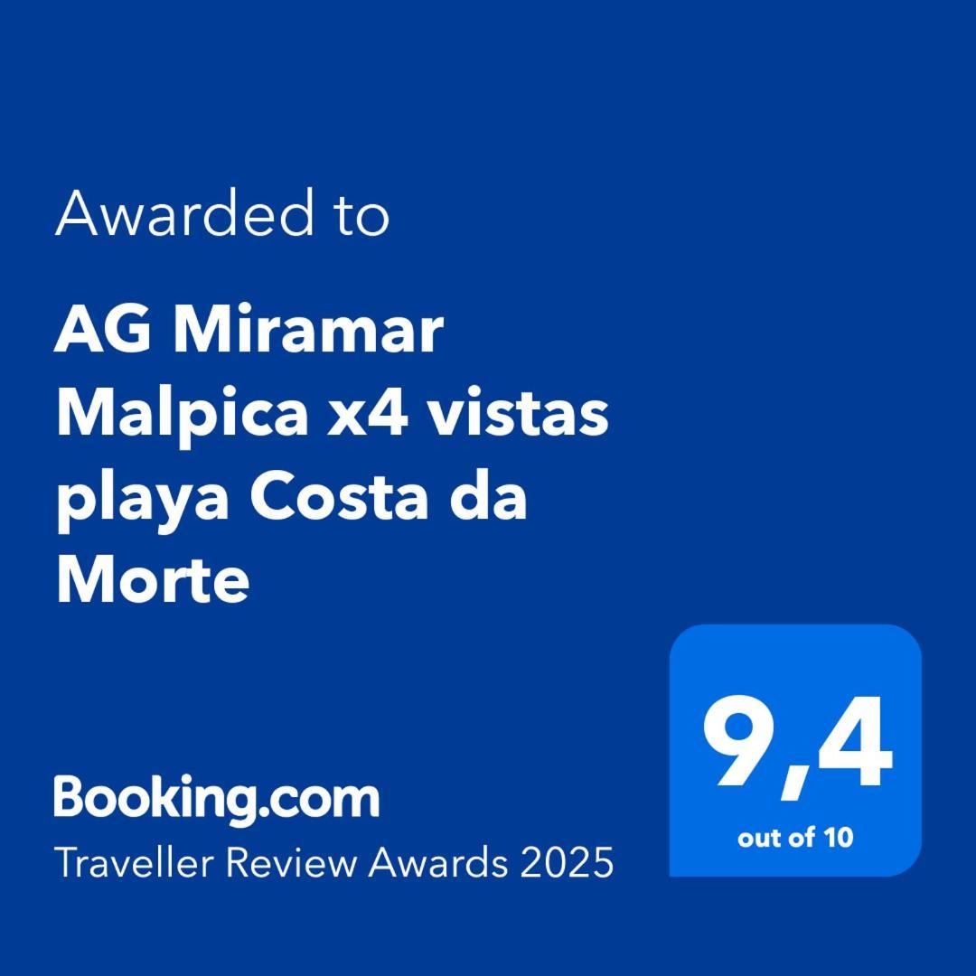 Ag Miramar Malpica X4 Vistas Playa Costa Da Morte Ngoại thất bức ảnh